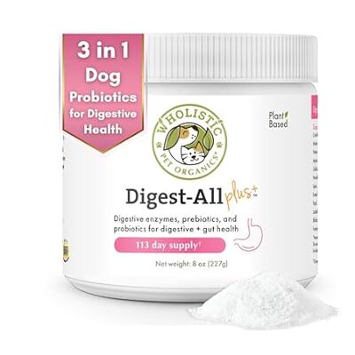 Wholistic Pet Organics: Dog Probiotics and Digestive Enzy
