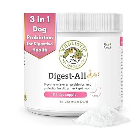 Wholistic Pet Organics: Dog Probiotics and Digestive Enzy