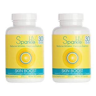 Sparkle Skin Boost Collagen Capsules 2-Pack (180 Pills Ea