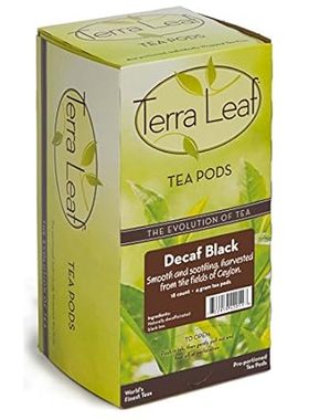 Baronet Coffee Terra Leaf Decaf Black Tea Pods - 3 Boxes