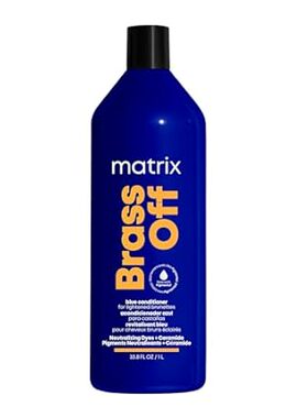 MATRIX Brass Off Blue Conditioner | Removes Brassy Orange