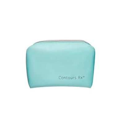 Contours RX Cosmetic Bag - Stain-Resistant Nylon Makeup B