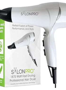 SalonPro 1875 Watt Fast Drying Professional Ionic Hair Dr
