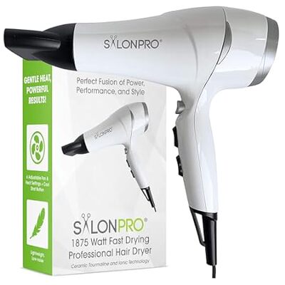 SalonPro 1875 Watt Fast Drying Professional Ionic Hair Dr