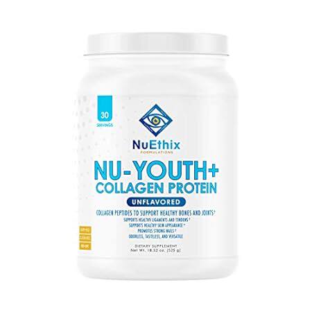 NuEthix Formulations Nu-Youth + Collagen Protein， Collage