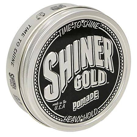 Shiner Gold Pomade | Strong Hold | High Shine | Water-bas