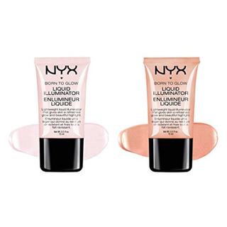 2 NYX Born To Glow Liquid illuminator Full Set 