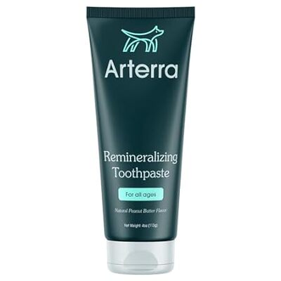Remineralizing Veterinarian Grade Toothpaste for Dogs wit