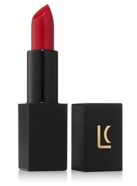 Semi-Matte Lipstick - Courage， Warm Red - Natural Moistur