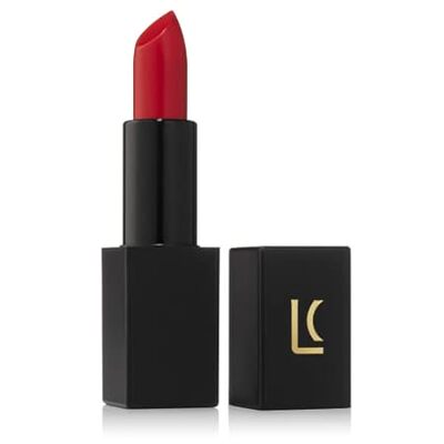 Semi-Matte Lipstick - Courage， Warm Red - Natural Moistur
