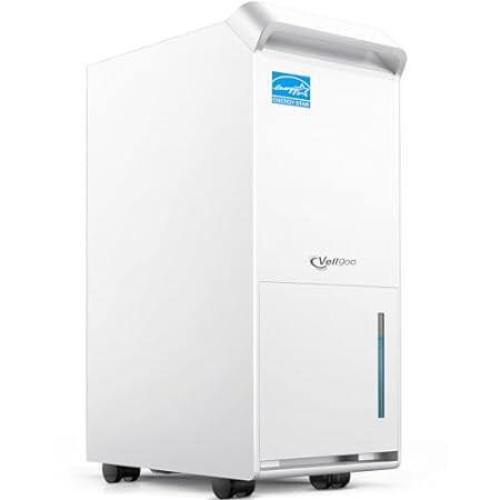 4，500 Sq.Ft Energy Star Dehumidifier for Basement with Dr