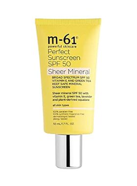 M-61 Perfect Mineral Sunscreen SPF 50 - Sheer - Sheer min