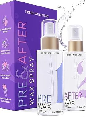 Tress Wellness Pre Wax Cleanser and After Wax Care - Pre