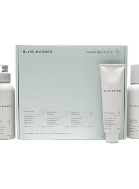 Blind Barber Essential Shaving Kit for Men - Shaving Crea