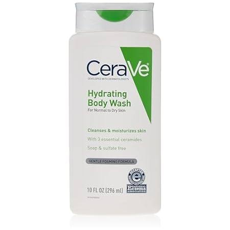 CeraVe Body Wash for Dry Skin | Moisturizing Body Wash wi