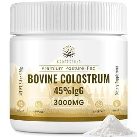 Bovine Colostrum Powder Supplement 3000 mg - Extra High 4
