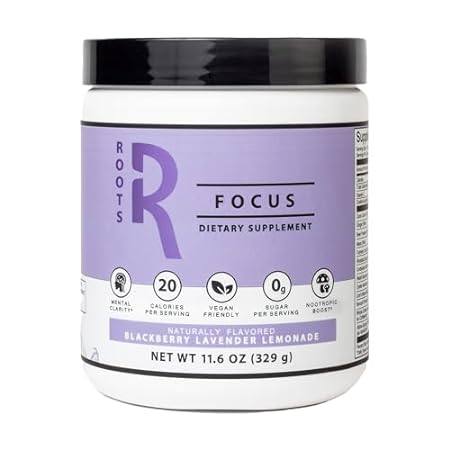 Roots Focus Nootropic Brain Supplement - BlackBerry Laven