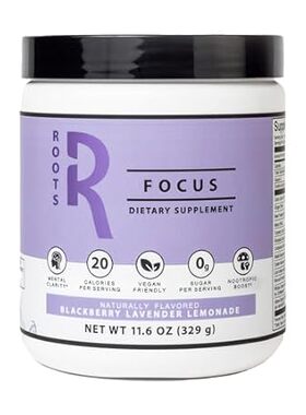 Roots Focus Nootropic Brain Supplement - BlackBerry Laven