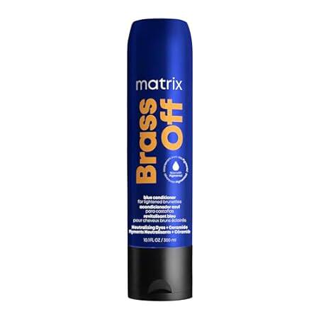 MATRIX Brass Off Blue Conditioner | Removes Brassy Orange