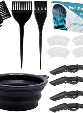 12 Pcs Hair Bleaching Kit -Professional Hair Color Tool w