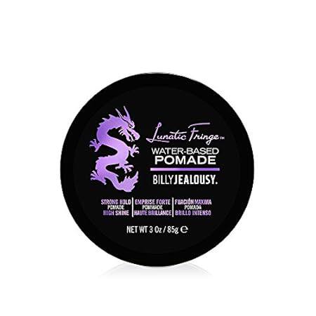 Billy Jealousy Lunatic Fringe Water-Based Pomade for Men，