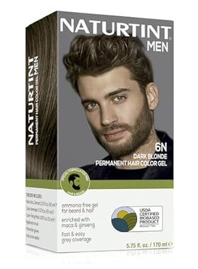 Naturtint Mens Permanent Hair Color 6N Dark Blonde for Ha