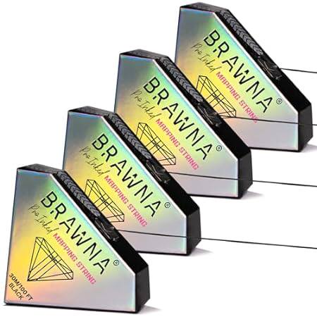 BRAWNA [ Upgraded 30 Meters ] Pre-Inked Mapping String fo