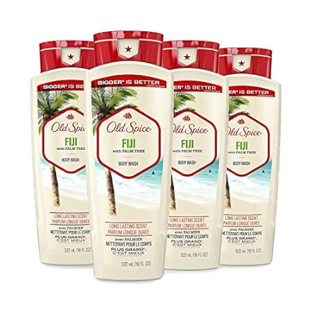 Old Spice Men's Body Wash Fiji with Palm Tree， 18 oz (Pac
