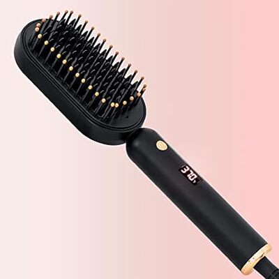ELLA BELLA? Hair Straightening Brush ? Heated Straightene