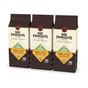 Don Francisco's Decaf Vanilla Nut Flavored Ground Coffee，