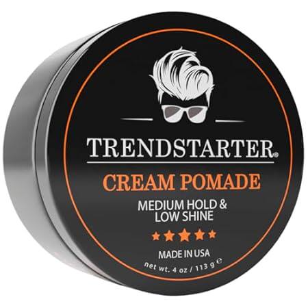 CREAM POMADE (4oz) - Medium Hold - Low Shine - Water-Base