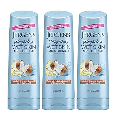 Jergens Wet Skin Body Moisturizer With Coconut Oil， In Sh