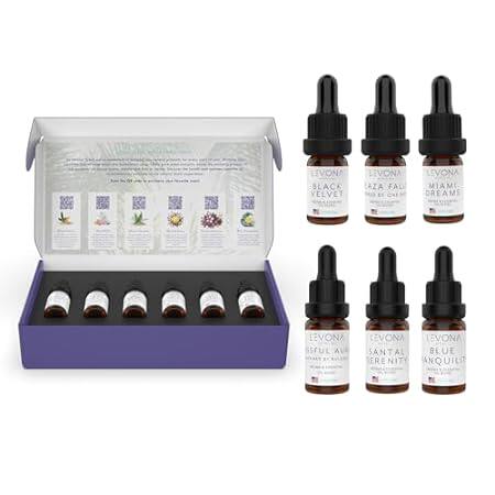 Levona Scent Essential Oils Set -Home Luxury Scents for D