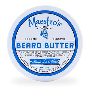 Maestro's Classic BEARD BUTTER | Anti-Itch， Extra Soothin
