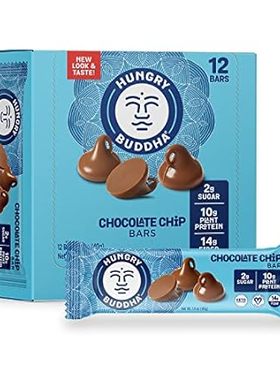 HUNGRY BUDDHA Bars - Plant Based Protein Bars - Vegan Nut