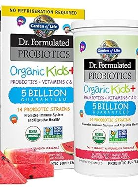 Garden of Life Dr. Formulated Probiotics Organic Kids+ Pl