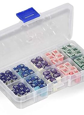 50 Pack Automotive MCASE Mini Box Shaped Cartridge Fuse K