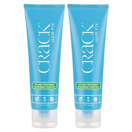 Crack HAIR FIX Styling Creme - Multi-Tasking， Anti-Frizz，
