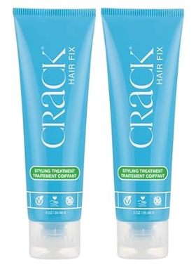 Crack HAIR FIX Styling Creme - Multi-Tasking， Anti-Frizz，