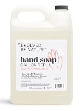 Evolved By Nature Liquid Hand Soap Refill， 128 Oz， Unscen