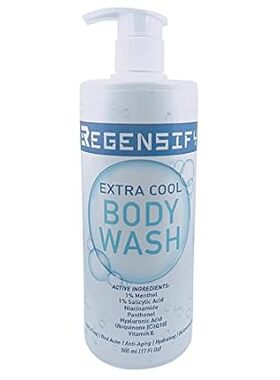 REGENSIFY Red Acne Extra Cool Body Wash 500 ml (17 Fl Oz)