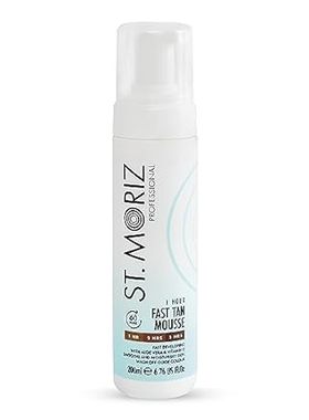 St. Moriz Professional 1 Hour Fast Self Tanner Mousse， Li