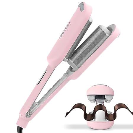 Hair Crimper Waver Hair Tool - TYMO ROVY Deep Waver Curli