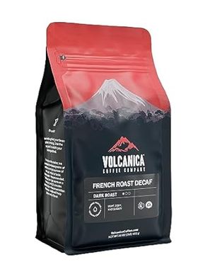 French Roast Decaf Coffee， Whole Bean， Swiss Water Proces