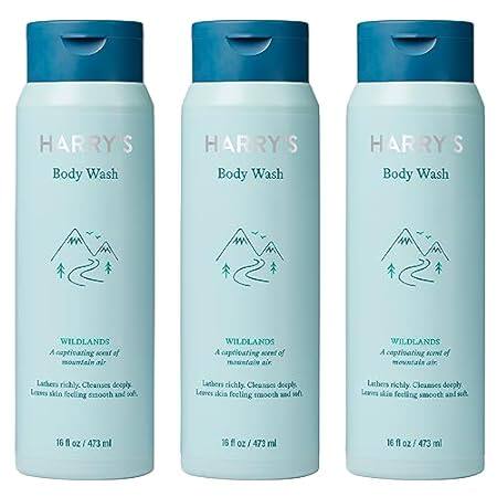 Harry's Men's Body Wash Shower Gel - Wildlands， 16 Fl Oz