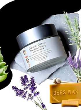 YOGEE Divine Tresses Max Hold Styling Hair Gel for Men |