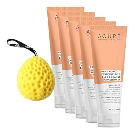 Bundle of Bath Sponge - 9.5x8.5cm - 28g - Yellow， and ACU