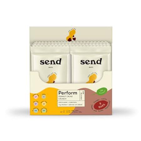 Send Bars， Recover Protein Bars， Peanut Cacao Crunch， 2.1