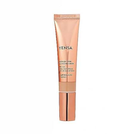 YENSA BC Foundation - Full Coverage， Skin Superfood， Hydr