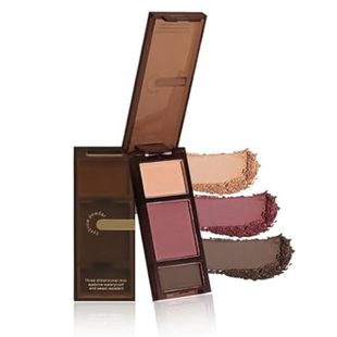 Eyebrow Powder Palette,3-color eyebrow palette Nature Eye
